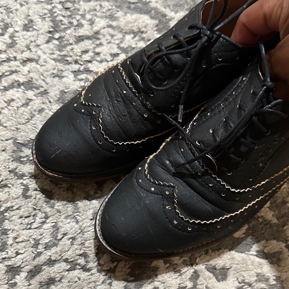 🖤Classic Black Brogue Women’s Shoes🖤 - Picture 3 of 11